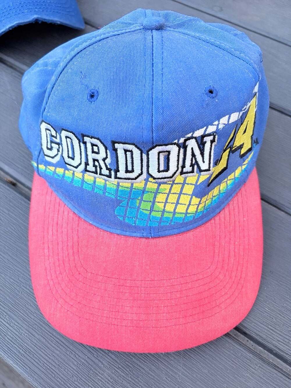 Jeff Gordon 24 Vintage Competitors View Snapback Hat Rainbow Warrior Nascar Cap